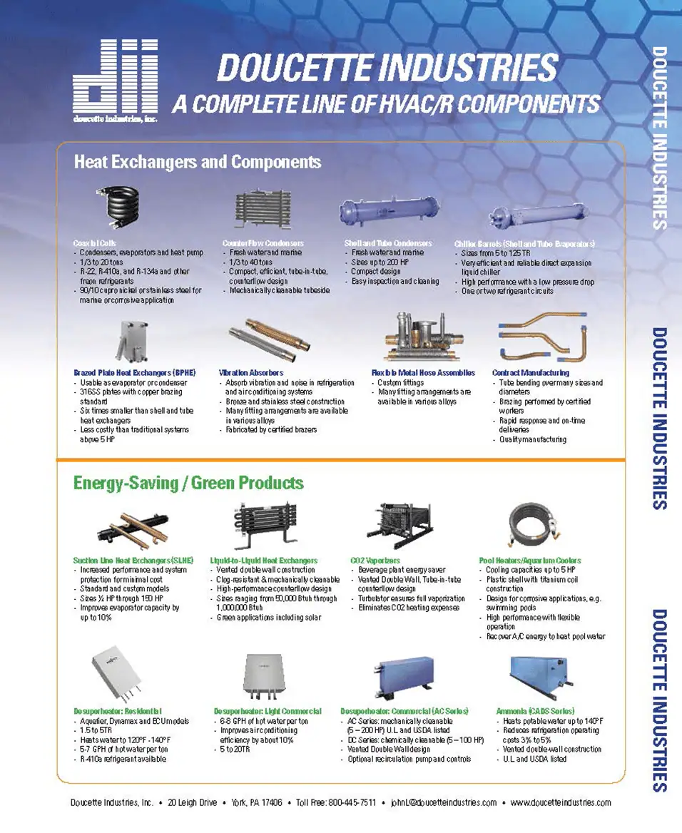 Doucette Line Card 2018